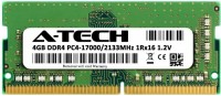 Купить оперативная память A-Tech DDR4 SO-DIMM 1x4Gb (AT4G1D4S2133NS16N12V) по цене от 390 грн.