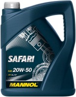 Купити моторне мастило Mannol Safari 20W-50 4L  за ціною від 1390 грн.