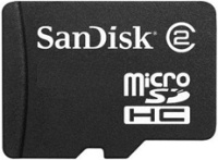 Купити карта пам'яті SanDisk microSDHC Class 2 за ціною від 299 грн.