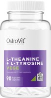 Купить аминокислоты OstroVit L-Theanine plus L-Tyrosine Vege (90 cap) по цене от 390 грн.