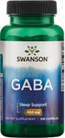 Купити амінокислоти Swanson GABA 500 mg за ціною від 462 грн.