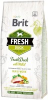 Купити корм для собак Brit Fresh Duck with Millet Adult Run & Work 12 kg  за ціною від 3339 грн.