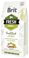 Купить корм для собак Brit Fresh Duck with Millet Adult Run & Work 2.5 kg  по цене от 665 грн.