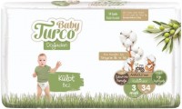 Купить подгузники Baby Turco Diapers Midi по цене от 550 грн.