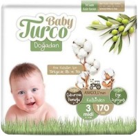 Купити підгузки Baby Turco Diapers Midi (/ 34 pcs) за ціною від 178 грн.