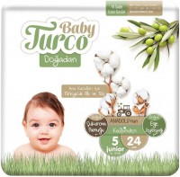 Купить подгузники Baby Turco Diapers Junior (/ 24 pcs) по цене от 189 грн.