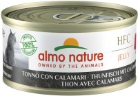 Купити корм для кішок Almo Nature HFC Jelly Tuna/Squids 70 g  за ціною від 69 грн.