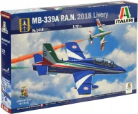 Купить сборная модель ITALERI MB-339A P.A.N. 2018 Livery (1:72)  по цене от 609 грн.