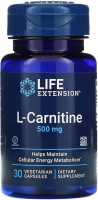 Купить спалювач жиру Life Extension L-Carnitine 500 mg 30 cap: цена от 673 грн.