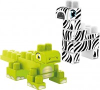 Купить конструктор Wader Baby Blocks Safari 41501  по цене от 304 грн.