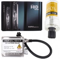 Купить автолампа InfoLight Standart H1 5000K +50 Kit: цена от 2374 грн.