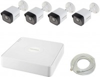 Купить комплект видеонаблюдения Hikvision IP-4W 4MP KIT  по цене от 31040 грн.