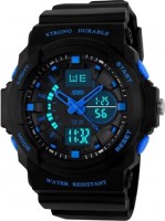 Купити наручний годинник SKMEI 1061 Black-Blue  за ціною від 534 грн.