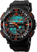 Купити наручний годинник SKMEI 1109 Black-Orange  за ціною від 543 грн.