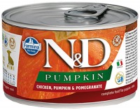 Купити корм для собак Farmina Pumpkin Canned Puppy Mini Chicken/Pomegranate 140 g  за ціною від 99 грн.