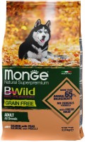 Купить корм для собак Monge BWild GF Adult All Breed Salmon/Peas 2.5 kg: цена от 1360 грн.