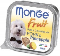 Купити корм для собак Monge Fruit Pate Pork/Pineapple 0.1 kg  за ціною від 46 грн.