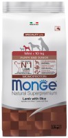 Купить корм для собак Monge Speciality Mini Puppy/Junior Lamb/Rice 2.5 kg  по цене от 808 грн.