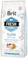 Купить корм для собак Brit Fresh Fish with Pumpkin Adult Large 12 kg  по цене от 2775 грн.