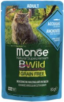 Купити корм для кішок Monge Bwild Grain Free Bocconcini Acciughe 85 g  за ціною від 42 грн.