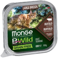 Купити корм для кішок Monge Bwild Grain Free Pate Buffalo 100 g  за ціною від 51 грн.