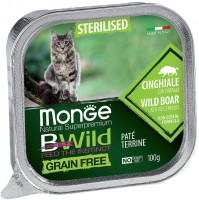 Купити корм для кішок Monge Bwild Grain Free Pate Cinghiale 100 g  за ціною від 44 грн.