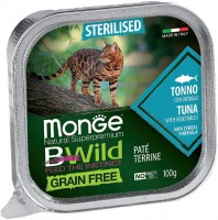 Купити корм для кішок Monge Bwild Grain Free Pate Tonno 100 g  за ціною від 51 грн.