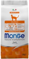 Купити корм для кішок Monge Speciality Line Monoprotein Sterilised Duck 1.5 kg  за ціною від 603 грн.