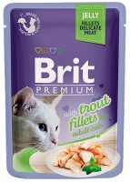 Купити корм для кішок Brit Premium Pouch Trout Fillets 85 g  за ціною від 38 грн.