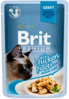 Купити корм для кішок Brit Premium Pouch Chicken Fillets 85 g  за ціною від 38 грн.