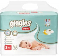 Купити підгузки Giggles Pants 3 за ціною від 332 грн.