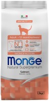 Купити корм для кішок Monge Speciality Line Monoprotein Adult Salmon 1.5 kg  за ціною від 690 грн.