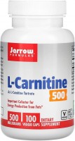 Купить спалювач жиру Jarrow Formulas L-Carnitine 500 mg 100 cap: цена от 2226 грн.