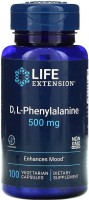 Купить аминокислоты Life Extension D-L-Phenylalanine 500 mg по цене от 782 грн.