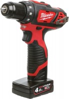 Купить дриль / шурупокрут Milwaukee M12 BDD-402C: цена от 12852 грн.