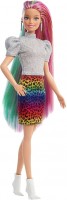 Купить кукла Barbie Leopard Rainbow Hair Doll GRN81  по цене от 790 грн.