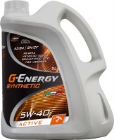 Купить моторное масло G-Energy Synthetic Active 5W-40 5L  по цене от 656 грн.