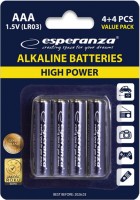 Купити акумулятор / батарейка Esperanza High Power 8xAAA  за ціною від 96 грн.