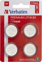 Купити акумулятор / батарейка Verbatim Premium 4xCR2430  за ціною від 123 грн.