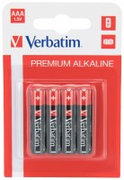 Купити акумулятор / батарейка Verbatim Premium 4xAAA  за ціною від 53 грн.