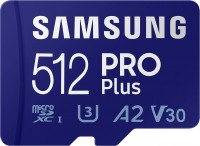 Купити карта пам'яті Samsung Pro Plus microSDXC 2021 (512Gb) за ціною від 2860 грн.