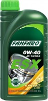 Купить моторное масло Fanfaro ESX 0W-40 1L  по цене от 380 грн.