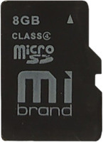 Купити карта пам'яті Mibrand microSDHC Class 4 + Adapter (microSDHC Class 4 8Gb + Adapter) за ціною від 83 грн.