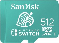 Купити карта пам'яті SanDisk microSDXC Memory Card For Nintendo Switch (512Gb) за ціною від 2899 грн.