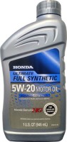 Купить моторне мастило Honda Ultimate Full Synthetic 5W-20 1L: цена от 406 грн.