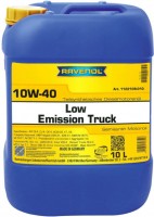 Купити моторне мастило Ravenol Low Emission Truck 10W-40 10L за ціною від 2302 грн.