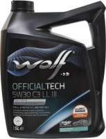 Купить моторное масло WOLF Officialtech 5W-30 C3 LL-III 5L  по цене от 1502 грн.