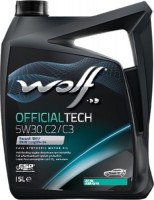 Купити моторне мастило WOLF Officialtech 5W-30 C2/C3 5L  за ціною від 1445 грн.