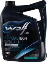 Купить моторное масло WOLF Officialtech 0W-30 LL-III FE 5L  по цене от 1904 грн.