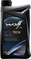 Купить моторне мастило WOLF Vitaltech 0W-30 V 1L: цена от 583 грн.